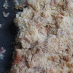 Crumble rhubarbe + fraises