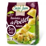 Ravioles à Poêler St Jean aux asperges et bacon