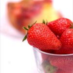 Tatin de rhubarbe et fraises