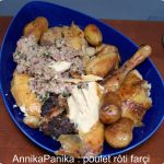 Poulet rôti du dimanche farci